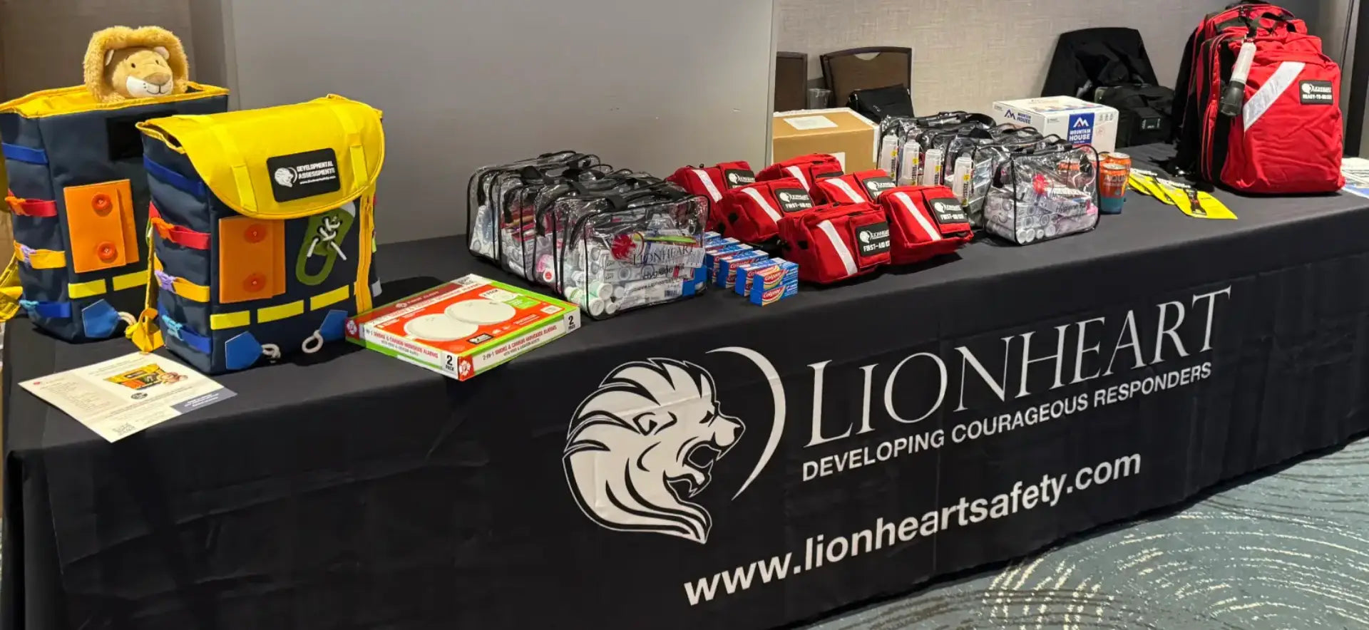 Lionheart safety kits banner