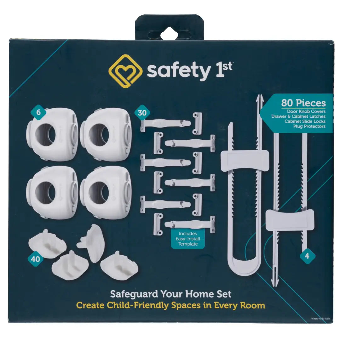 Safety 1st Home Safeguarding and Child proofing Set 80Pieces